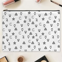 Witchcraft Symbols  Cosmetic Bag (xxxl)  by Valentinaart