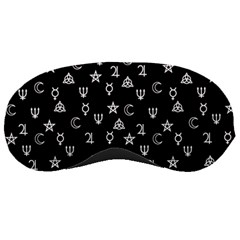 Witchcraft Symbols  Sleeping Masks by Valentinaart