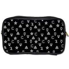 Witchcraft Symbols  Toiletries Bags by Valentinaart