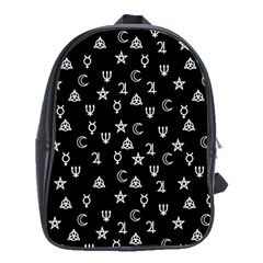 Witchcraft Symbols  School Bags (xl)  by Valentinaart