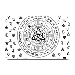 Witchcraft Symbols  Plate Mats by Valentinaart