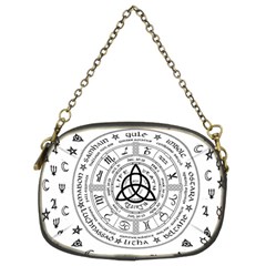 Witchcraft Symbols  Chain Purses (two Sides)  by Valentinaart