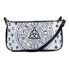 Witchcraft Symbols  Shoulder Clutch Bags by Valentinaart