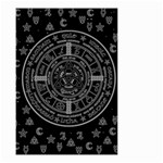 Witchcraft symbols  Small Garden Flag (Two Sides) Back