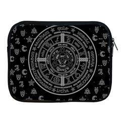 Witchcraft Symbols  Apple Ipad 2/3/4 Zipper Cases by Valentinaart