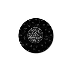 Witchcraft Symbols  Golf Ball Marker (4 Pack) by Valentinaart