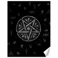 Witchcraft Symbols  Canvas 18  X 24   by Valentinaart