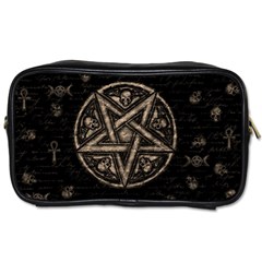 Witchcraft Symbols  Toiletries Bags by Valentinaart