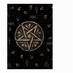 Witchcraft Symbols  Small Garden Flag (two Sides) by Valentinaart