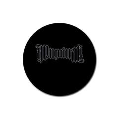 Illuminati Rubber Round Coaster (4 Pack)  by Valentinaart