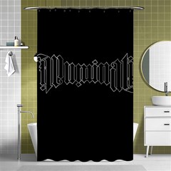 Illuminati Shower Curtain 48  X 72  (small)  by Valentinaart