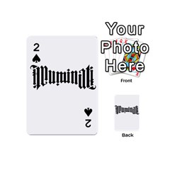 Illuminati Playing Cards 54 (mini)  by Valentinaart