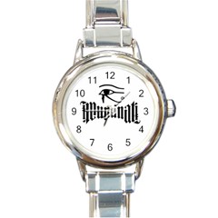 Illuminati Round Italian Charm Watch