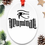 Illuminati Ornament (Oval) Front