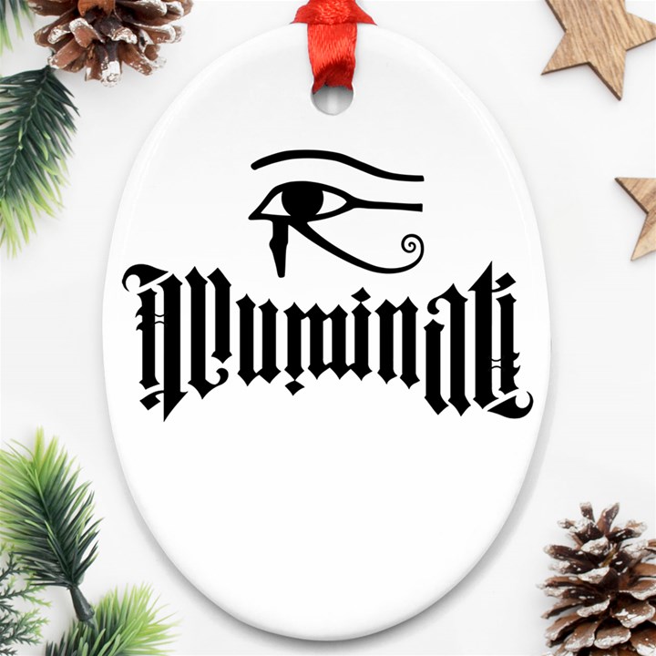 Illuminati Ornament (Oval)