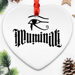 Illuminati Ornament (heart)