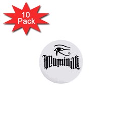 Illuminati 1  Mini Buttons (10 Pack)  by Valentinaart