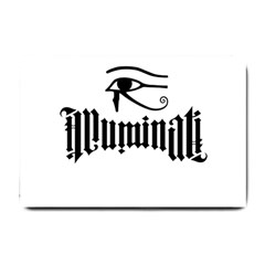 Illuminati Small Doormat  by Valentinaart