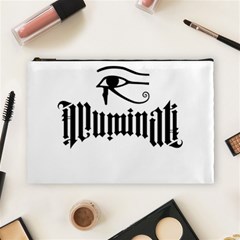 Illuminati Cosmetic Bag (large)  by Valentinaart