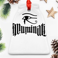 Illuminati Bell Ornament (two Sides) by Valentinaart