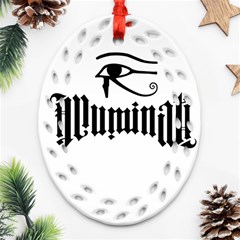 Illuminati Ornament (oval Filigree) by Valentinaart