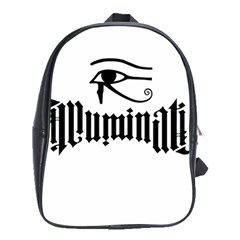 Illuminati School Bags (xl)  by Valentinaart