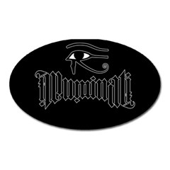 Illuminati Oval Magnet by Valentinaart