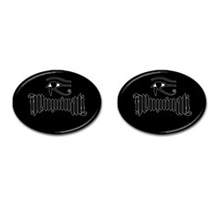 Illuminati Cufflinks (oval) by Valentinaart