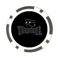 Illuminati Poker Chip Card Guard by Valentinaart