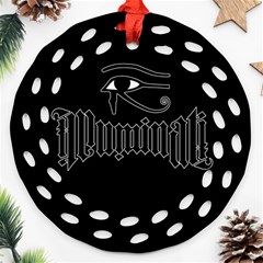 Illuminati Ornament (round Filigree) by Valentinaart