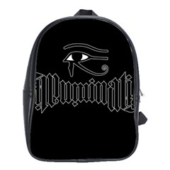 Illuminati School Bags (xl)  by Valentinaart