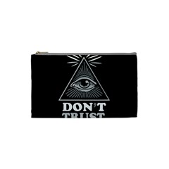 Illuminati Cosmetic Bag (small)  by Valentinaart