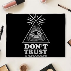 Illuminati Cosmetic Bag (xl) by Valentinaart