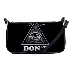 Illuminati Shoulder Clutch Bags by Valentinaart