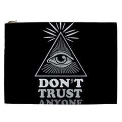 Illuminati Cosmetic Bag (xxl)  by Valentinaart