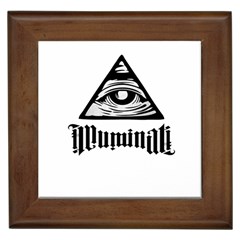 Illuminati Framed Tiles by Valentinaart