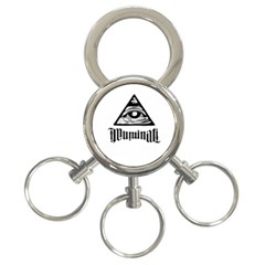 Illuminati 3-ring Key Chains by Valentinaart