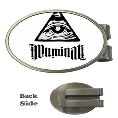 Illuminati Money Clips (oval)  by Valentinaart