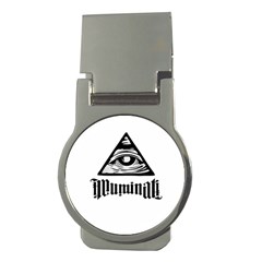 Illuminati Money Clips (round)  by Valentinaart