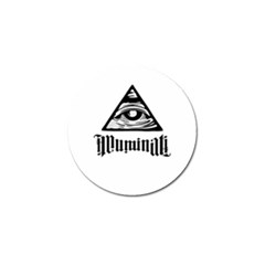 Illuminati Golf Ball Marker by Valentinaart