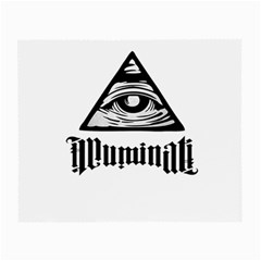 Illuminati Small Glasses Cloth by Valentinaart