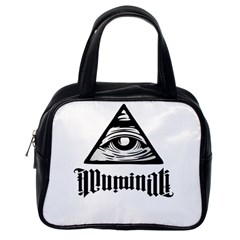 Illuminati Classic Handbags (one Side) by Valentinaart