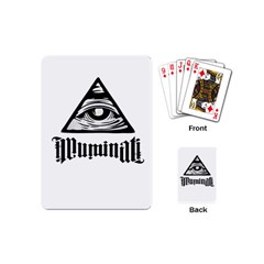 Illuminati Playing Cards (mini)  by Valentinaart