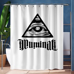 Illuminati Shower Curtain 60  X 72  (medium)  by Valentinaart