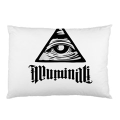 Illuminati Pillow Case (two Sides) by Valentinaart