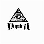 Illuminati Large Garden Flag (Two Sides) Front