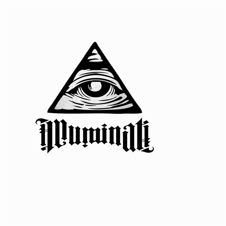 Illuminati Large Garden Flag (Two Sides)