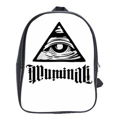 Illuminati School Bags (xl)  by Valentinaart