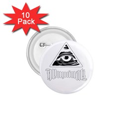 Illuminati 1 75  Buttons (10 Pack) by Valentinaart