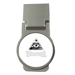 Illuminati Money Clips (round)  by Valentinaart